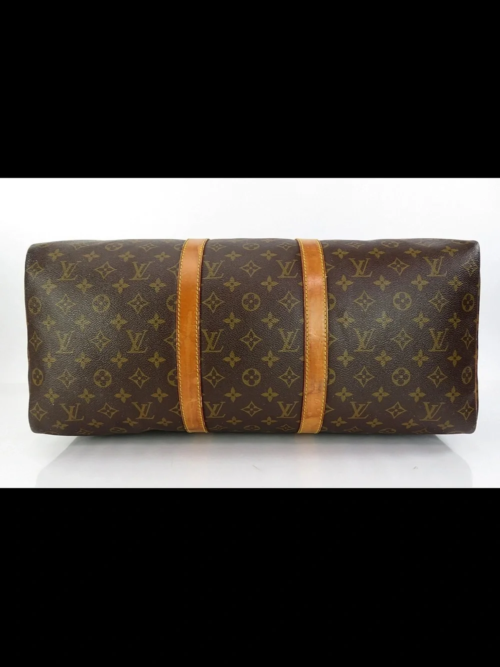 Louis Vuitton Monogram Canvas Duffel with Vachetta Trim